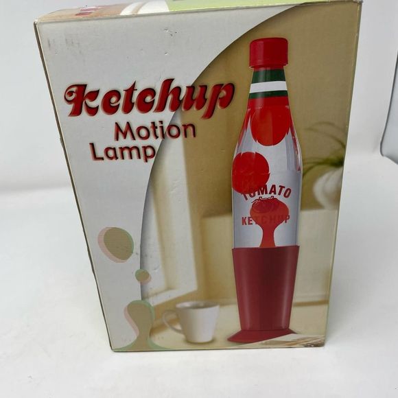 None Accents Vintage Tomato Ketchup Motion Lava Lamp New In Box Poshmark